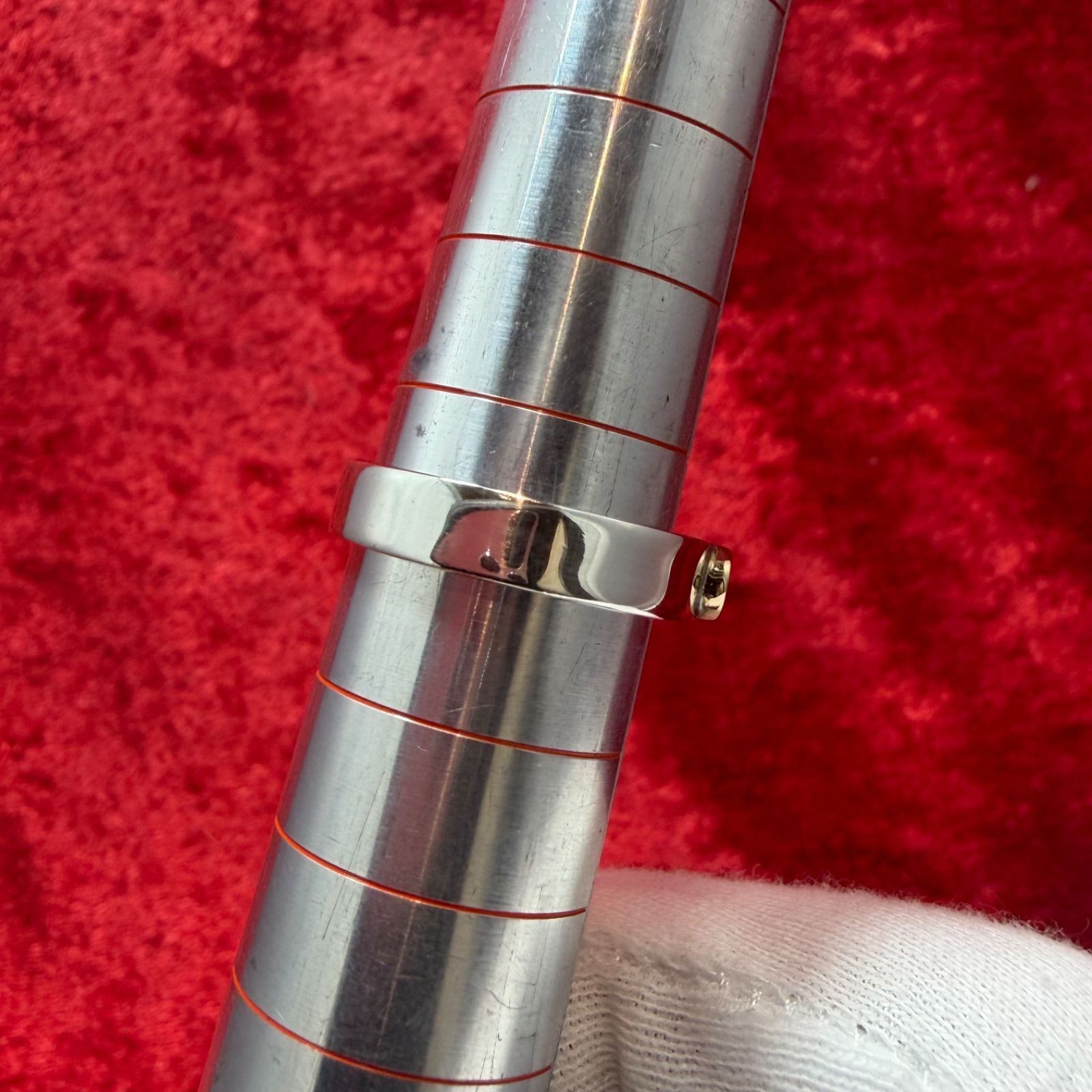 美品 太陽神リング14号 SILVER×K18 4.9g アリゾナフリーダム/ARIZONA