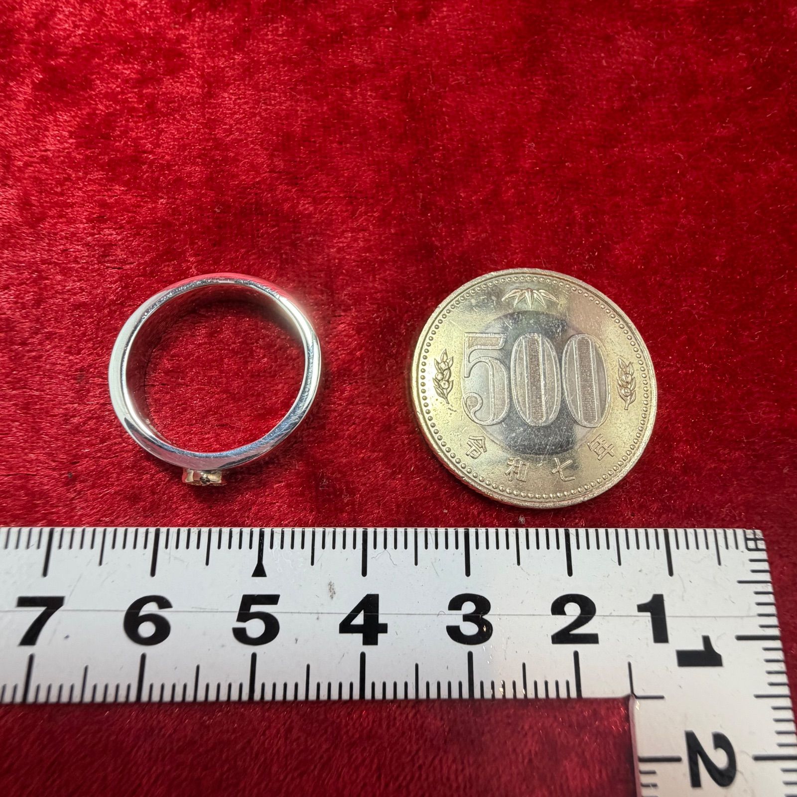 美品 太陽神リング14号 SILVER×K18 4.9g アリゾナフリーダム/ARIZONA 