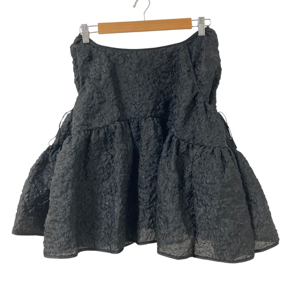 美品 CECILIE BAHNSEN セシリーバンセン Gilly Skirt スカート サイズUS8 ブラック レディース 古着 中古 USED