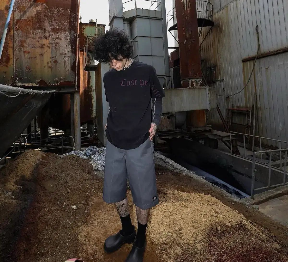 (ロングショット着用) Cost per Kilo 半袖Tシャツ Mサイズ