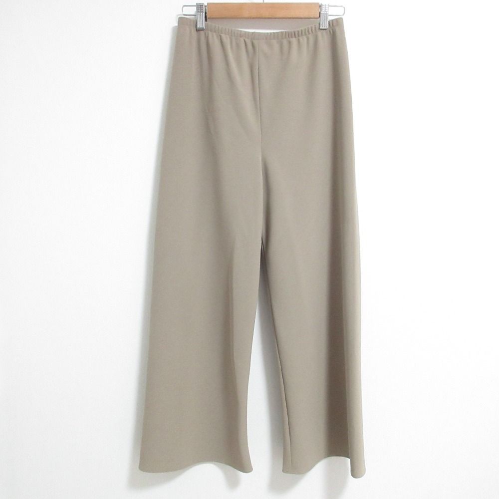 良品 24SS AP STUDIO エーピー ストゥディオ エラスティックPT パンツ 38サイズ ベージュ レディース 古着 中古 USED