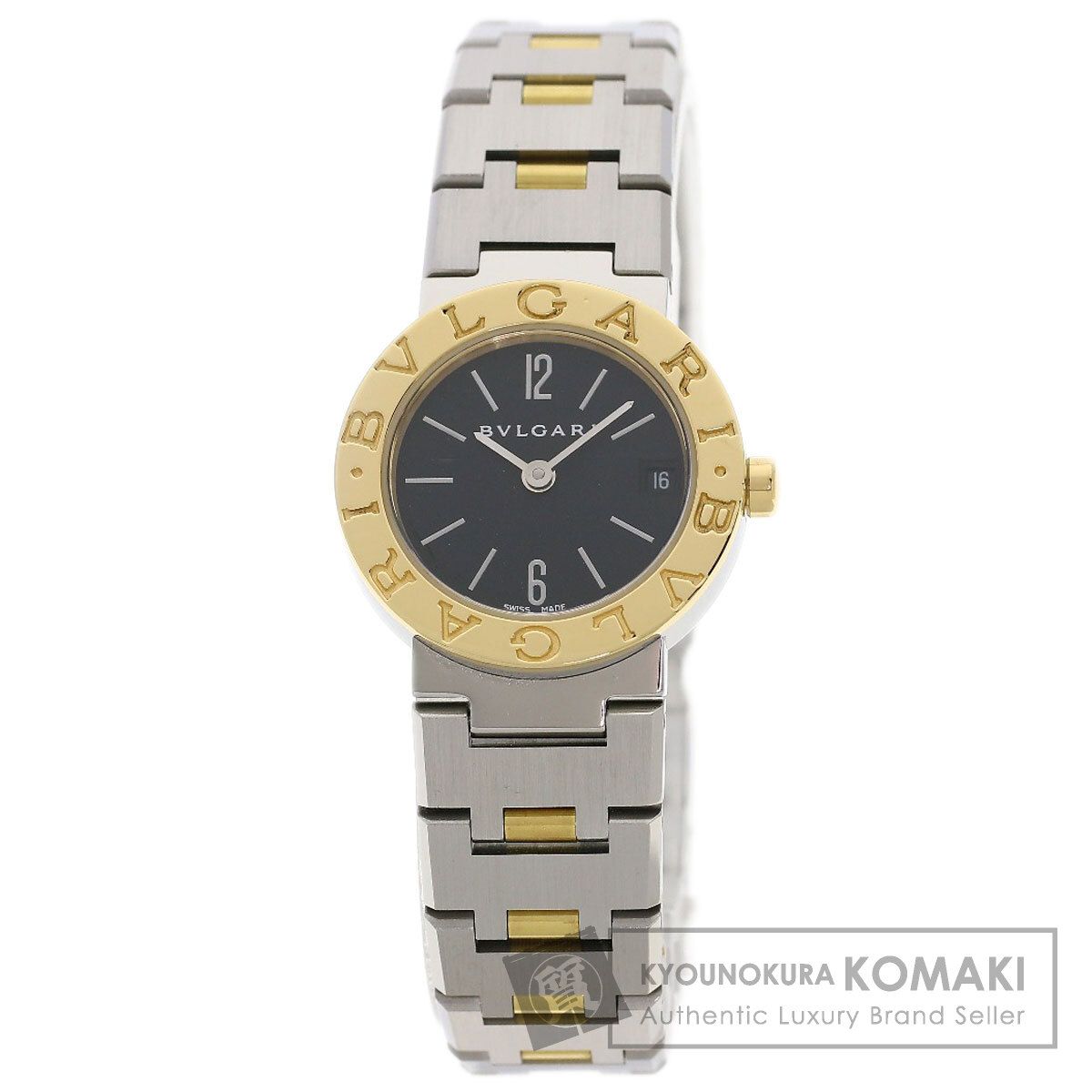 BVLGARI ブルガリ BB23SGD ブルガリブルガリ 腕時計 SS SSxK18YG K18YG レディース [中古]