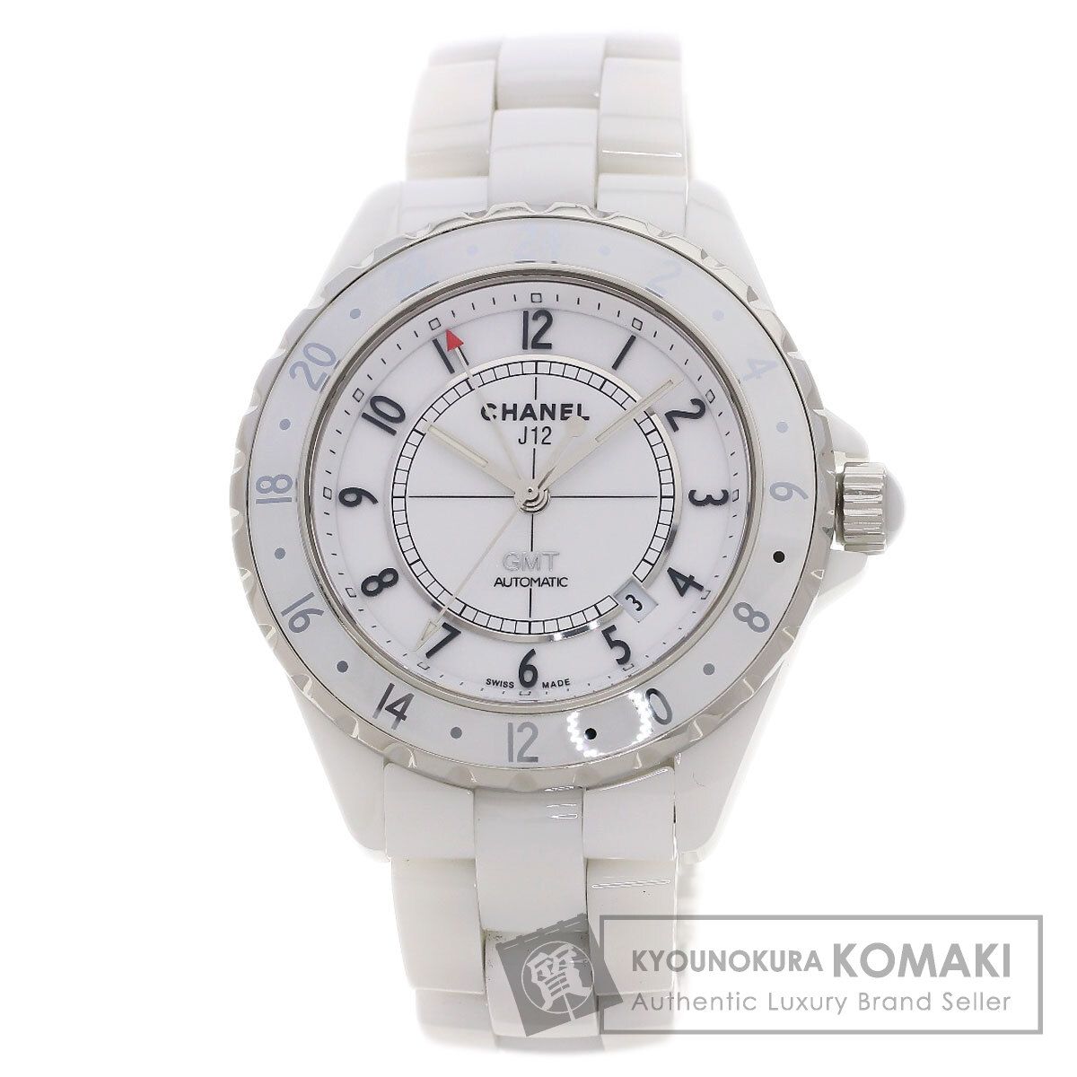 CHANEL シャネル H2126 J12 42mm GMT 腕時計 セラミック セラミック メンズ [中古]