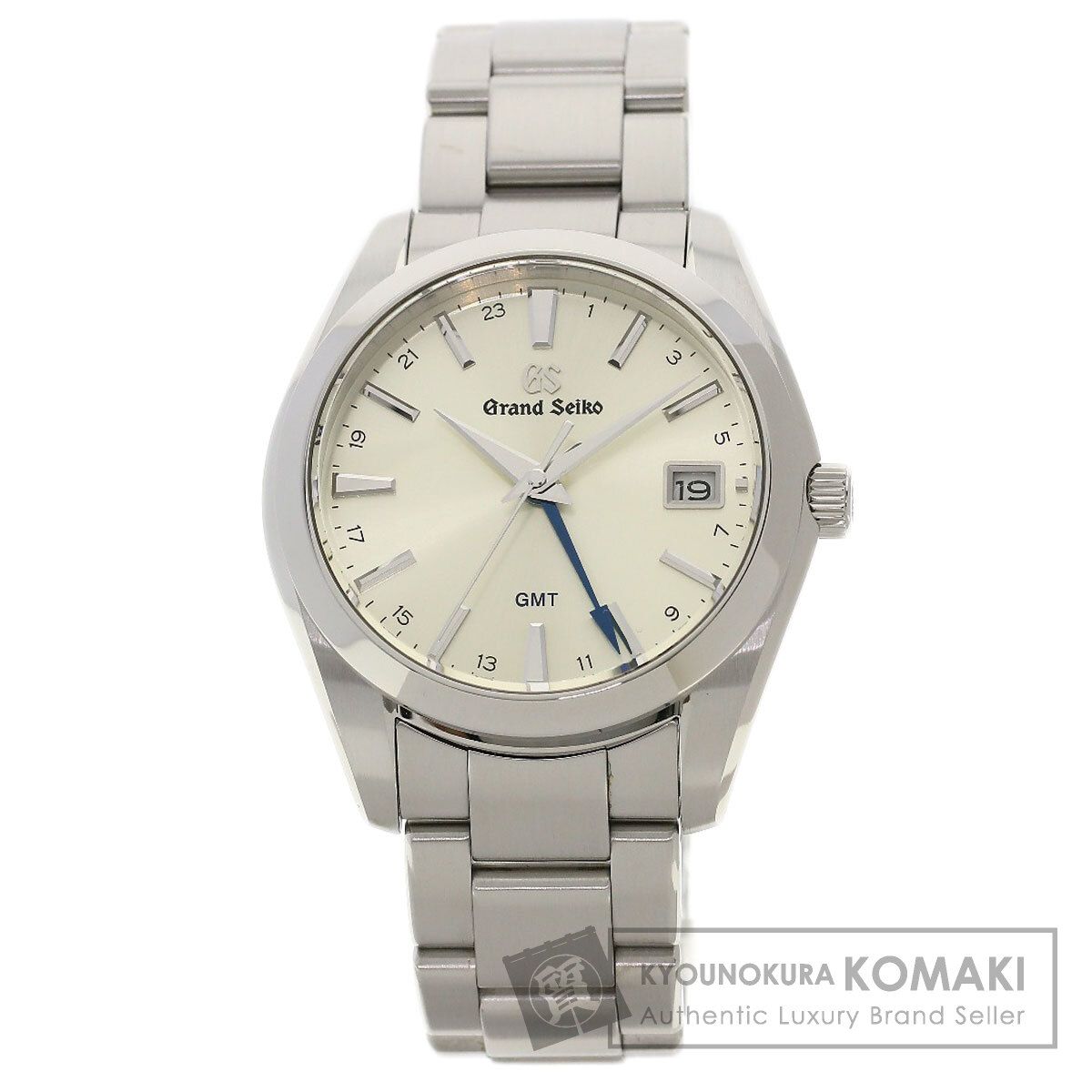 SEIKO セイコー SBGN011 9F86-0AF0 グランドセイコー ヘリテージ GMT 腕時計 SS SS メンズ [中古]