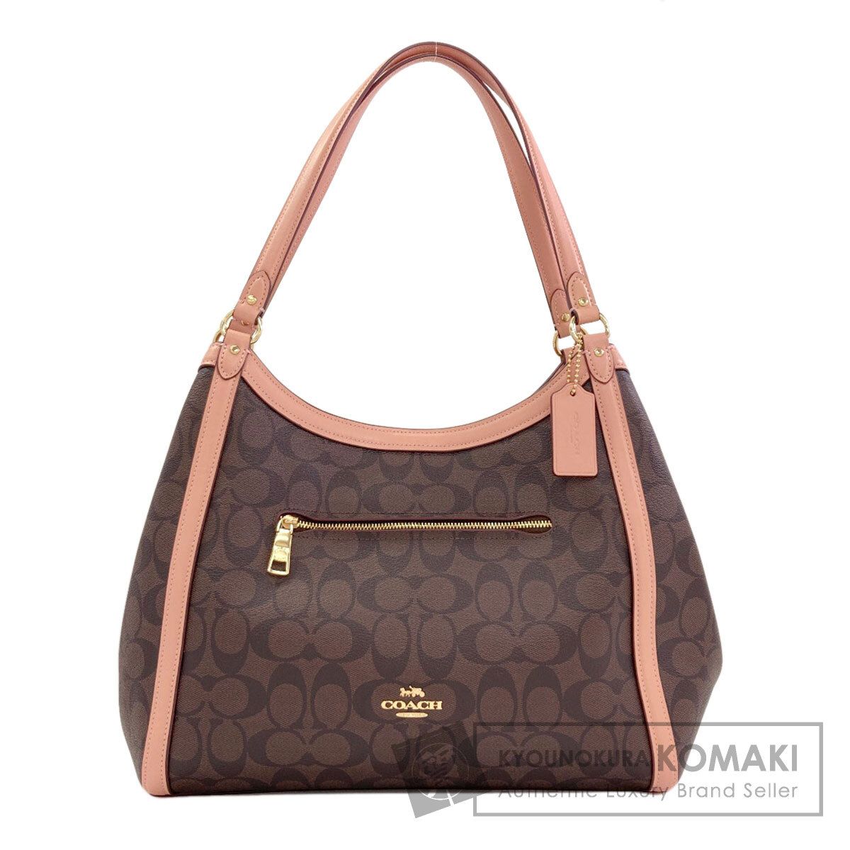 COACH コーチ C6232 クリスティ シグネチャー トートバッグ PVC レディース [中古]