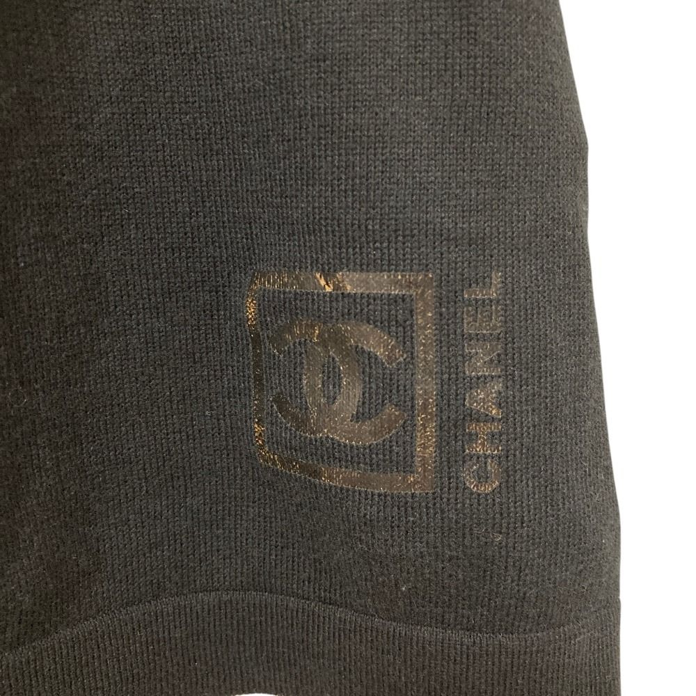 良品 CHANEL シャネル 08P スポーツライン ココマーク ニット セーター