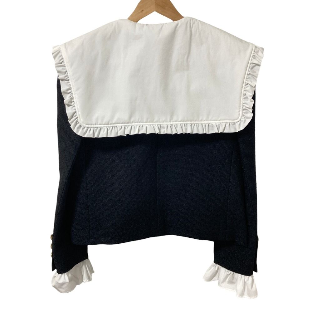 良品 Cygne シーニュ Michelle ツイード セーラージャケット サイズ0