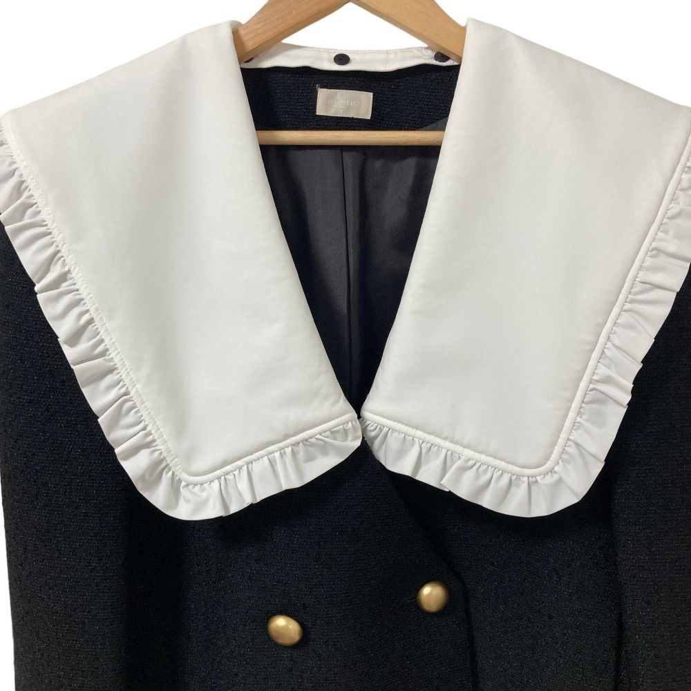 良品 Cygne シーニュ Michelle ツイード セーラージャケット サイズ0