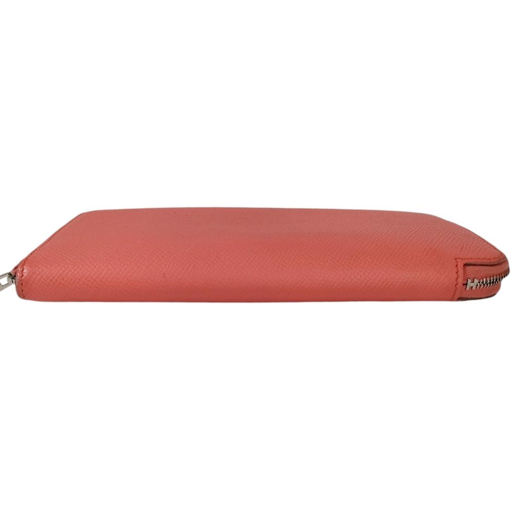 良品 HERMES エルメス レザー シルクイン アザップ ラウンドファスナー 良品 HERMES エルメス レザー シルクイン アザップ ラウンドファスナー