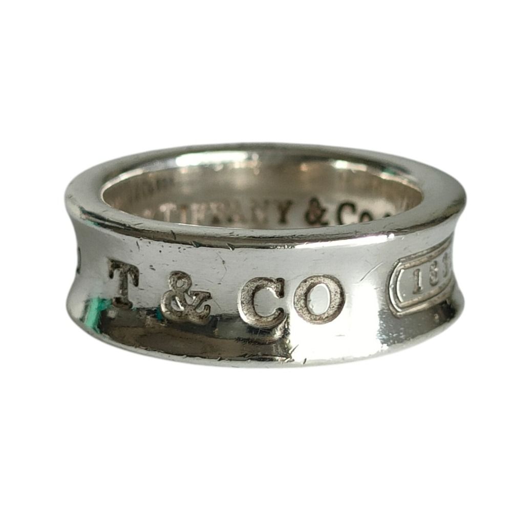 良品 TIFFANY&Co ティファニー 1837 925 リング 指輪 11号 シルバー レディース 古着 中古 USED