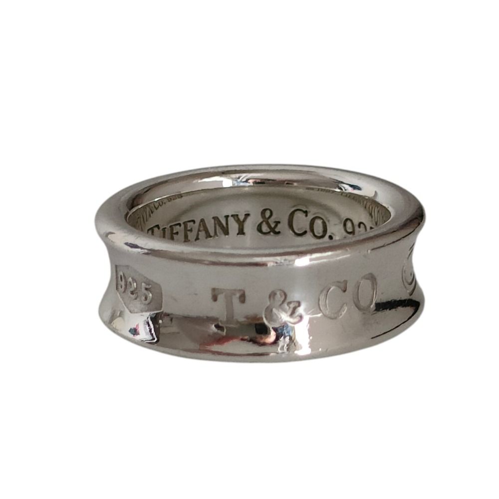 新品同様 TIFFANY&Co ティファニー 925 1837 リング 指輪 サイズ8号 シルバー レディース 古着 中古 USED