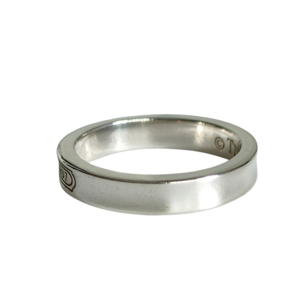 良品 TIFFANY&Co ティファニー 1837 925 ナローリング 指輪