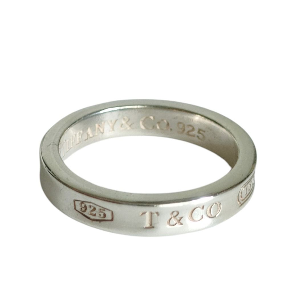良品 TIFFANY&Co ティファニー 1837 925 ナローリング 指輪 良品 TIFFANY&Co ティファニー 1837 925 ナローリング 指輪