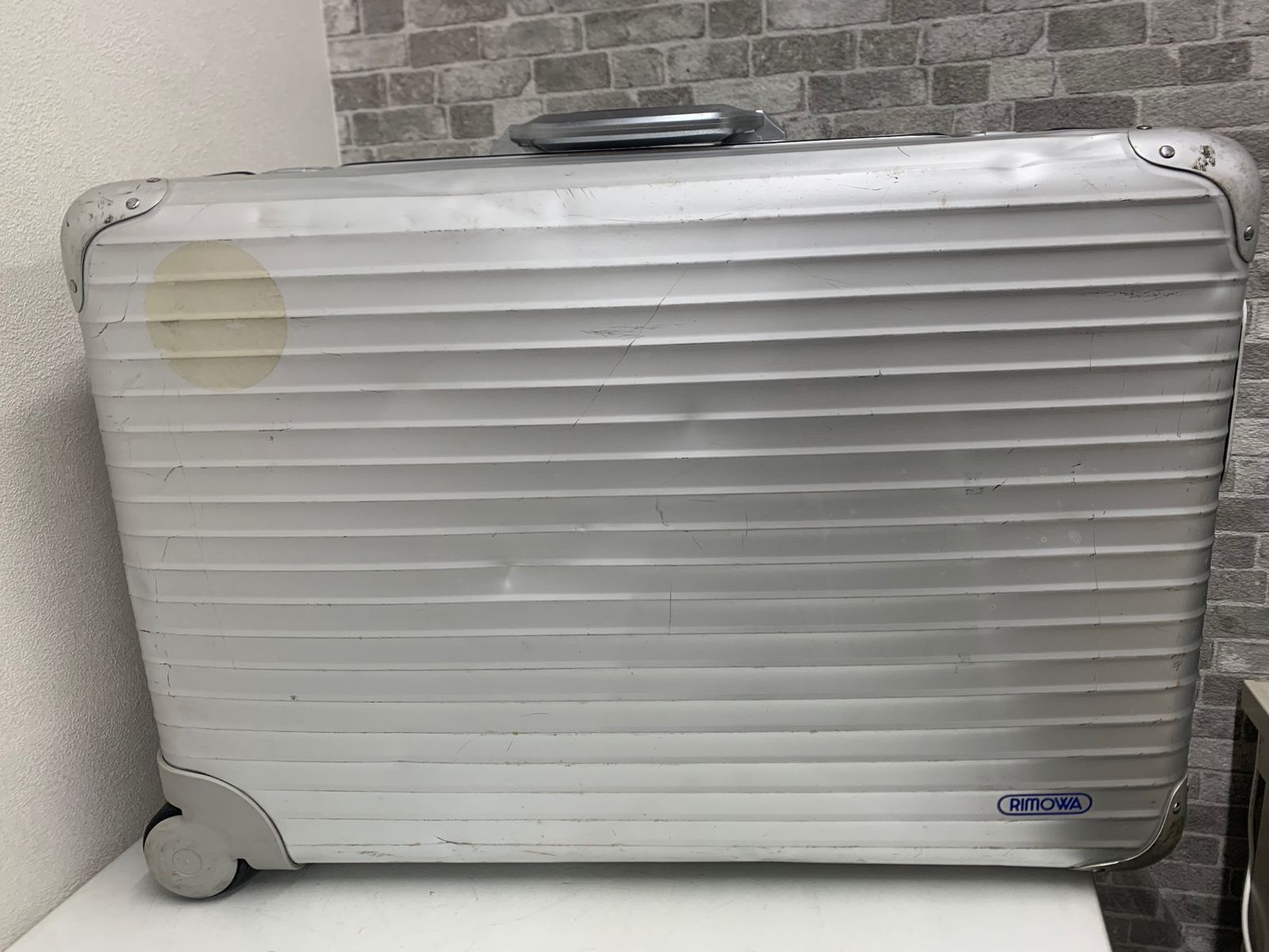 ジャンク☆ RIMOWA リモワ アルミスーツケース キャリーケース 2輪 鍵