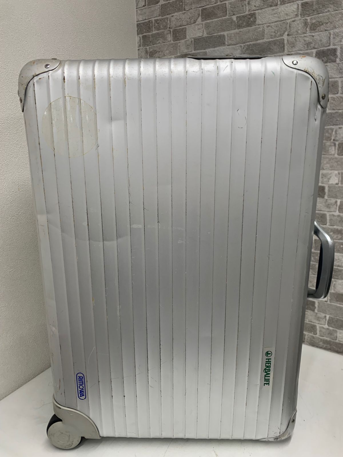 ジャンク☆ RIMOWA リモワ アルミスーツケース キャリーケース 2輪 鍵