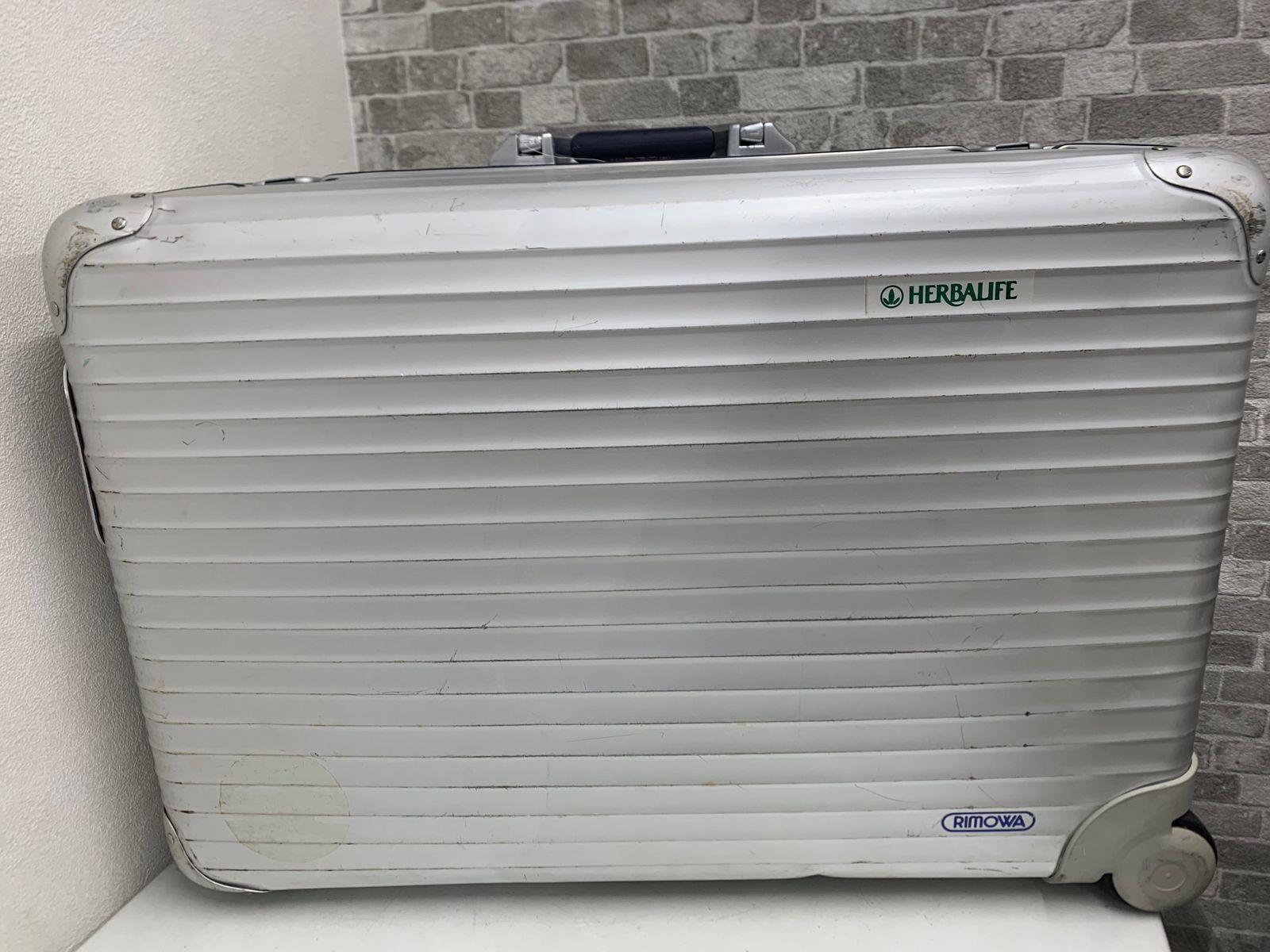 ジャンク☆ RIMOWA リモワ アルミスーツケース キャリーケース 2輪 鍵
