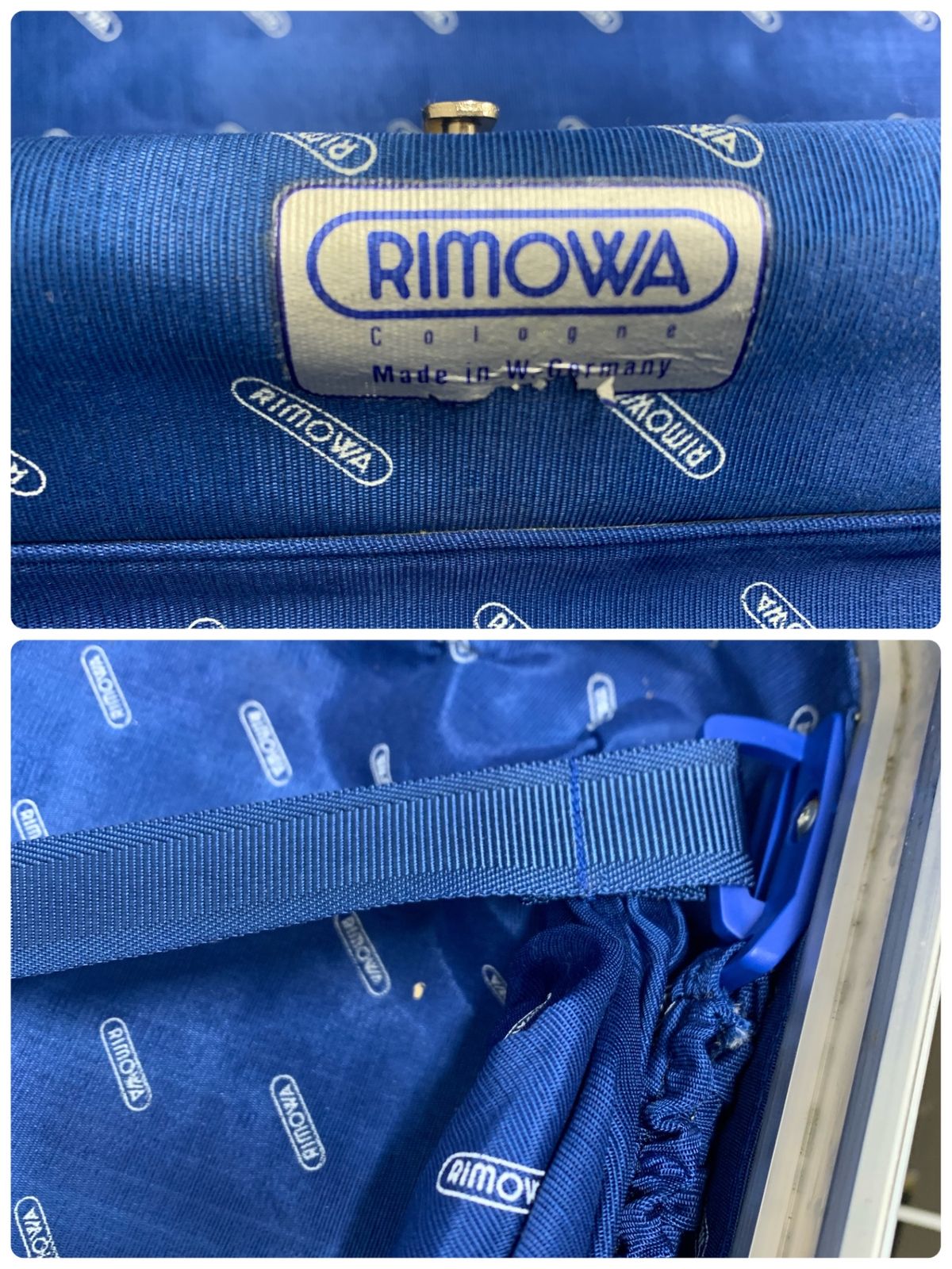 人気SALE，SALE】 ジャンク RIMOWA リモワ アルミスーツケース