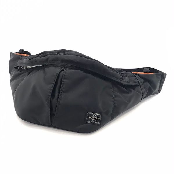 【倉吉店】 中古 PORTER | ポーター ウエストバッグ TANKER(タンカー) WAIST BAG 622-76629 ブラック 【121】
