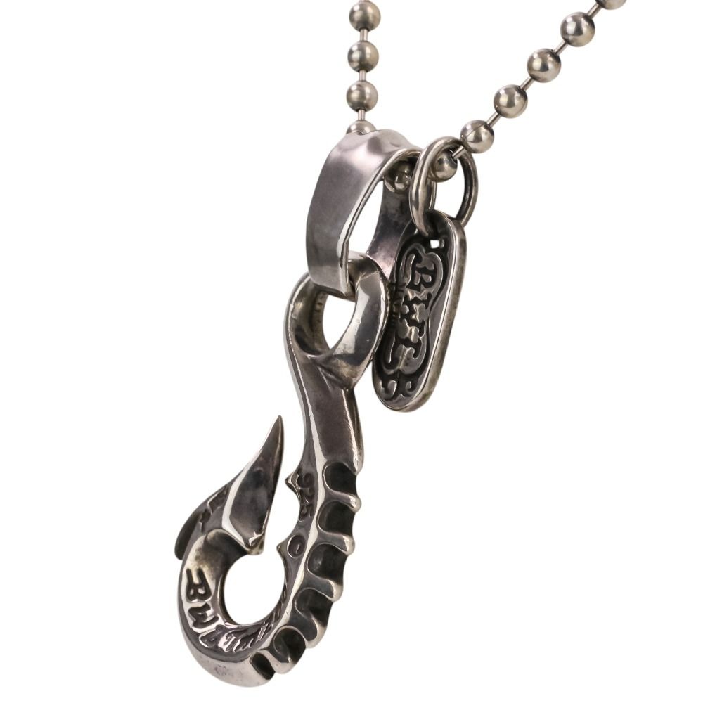 美品 BILL WALL LEATHER ビルウォールレザー 925 フィッシュフック