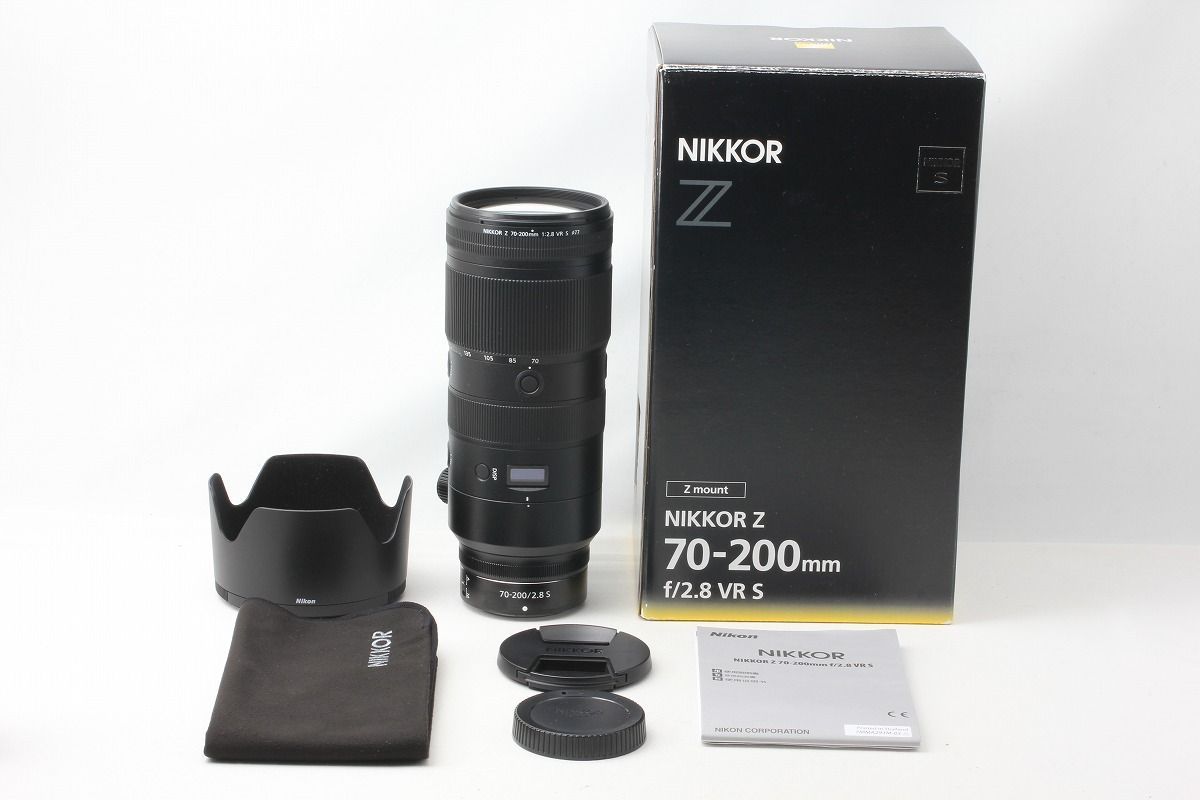 ニコン Nikon NIKKOR Z 70-200mm F2.8 VR S 付属品完備 元箱◇50623