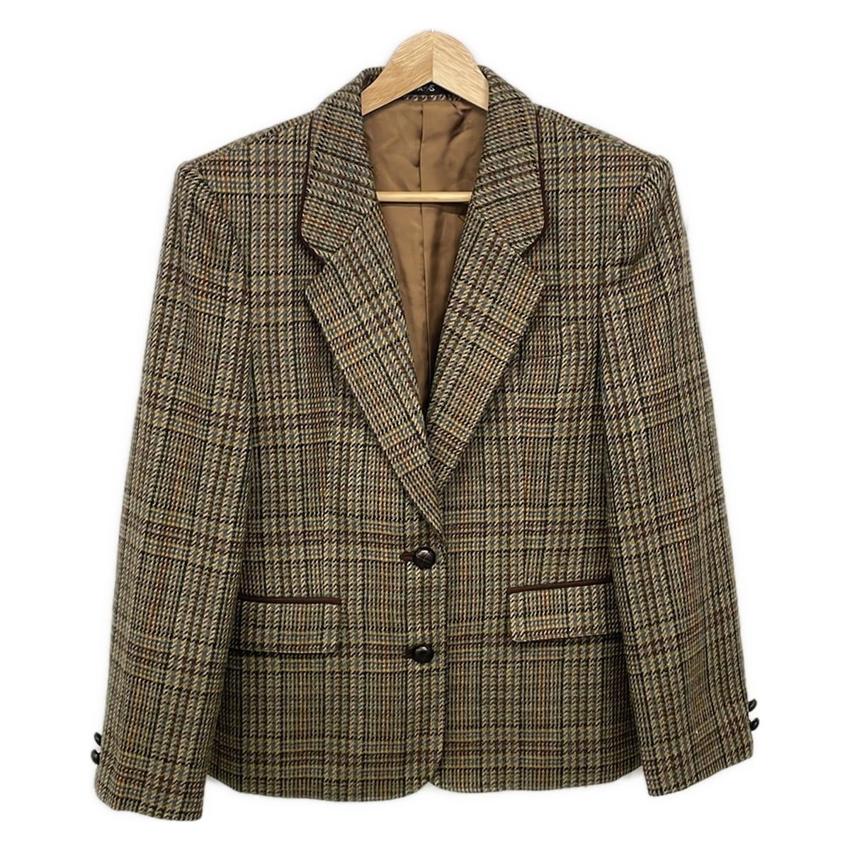 DAKS(ダックス) ジャケット サイズ9AR S メンズ美品 - ダークブラウン 