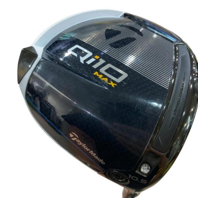 【中古】 テーラーメイド Qi10 MAX LITE 10.5° ドライバー DR SPEEDER NX BLUE for TM (フレックスR) メンズ 男性用 右利き 右用 Cランク ゴルフクラブ