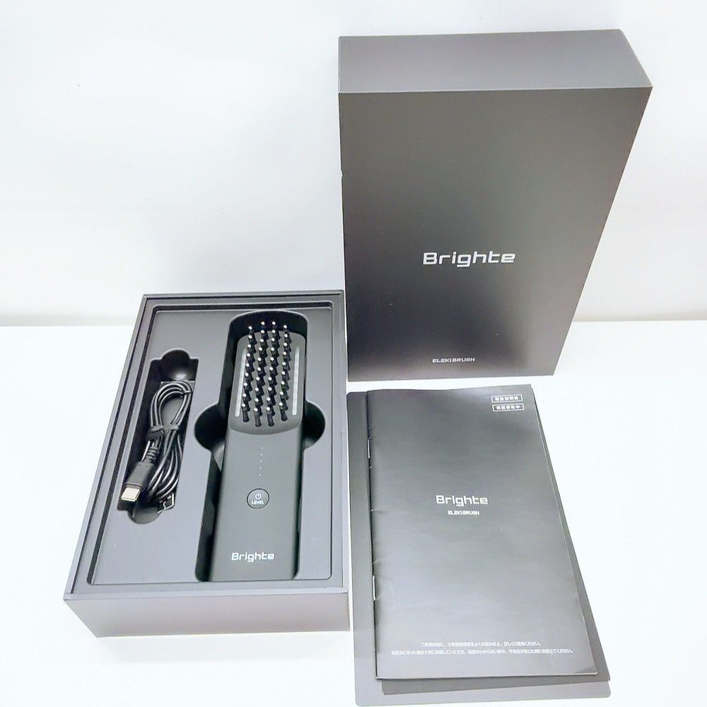 ほぼ未使用＊付属品完備》 Brighte ELEKIBRUSH ブライト エレキブラシ