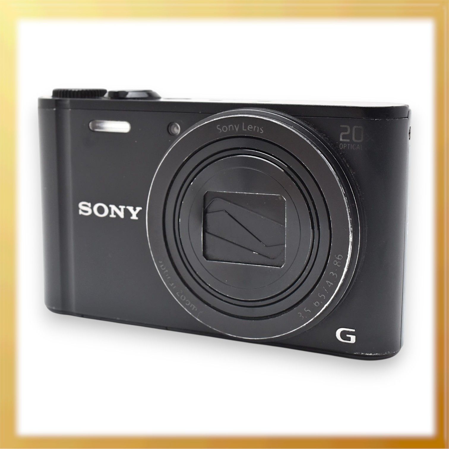 ジャンク｜SONY Cyber-shot WX350 デジタルカメラ 光学20倍 ソニー ブラック｜M283