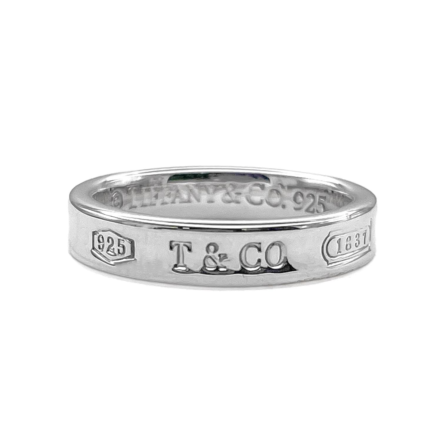 TIFFANY&Co. ティファニー 1837 ナロー リング・指輪 1837 SV925 10号