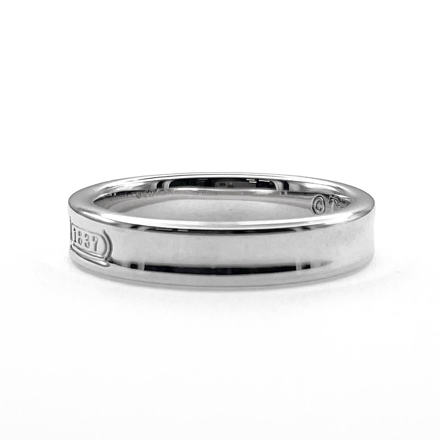 TIFFANY&Co. ティファニー 1837 ナロー リング・指輪 1837 SV925 10号 