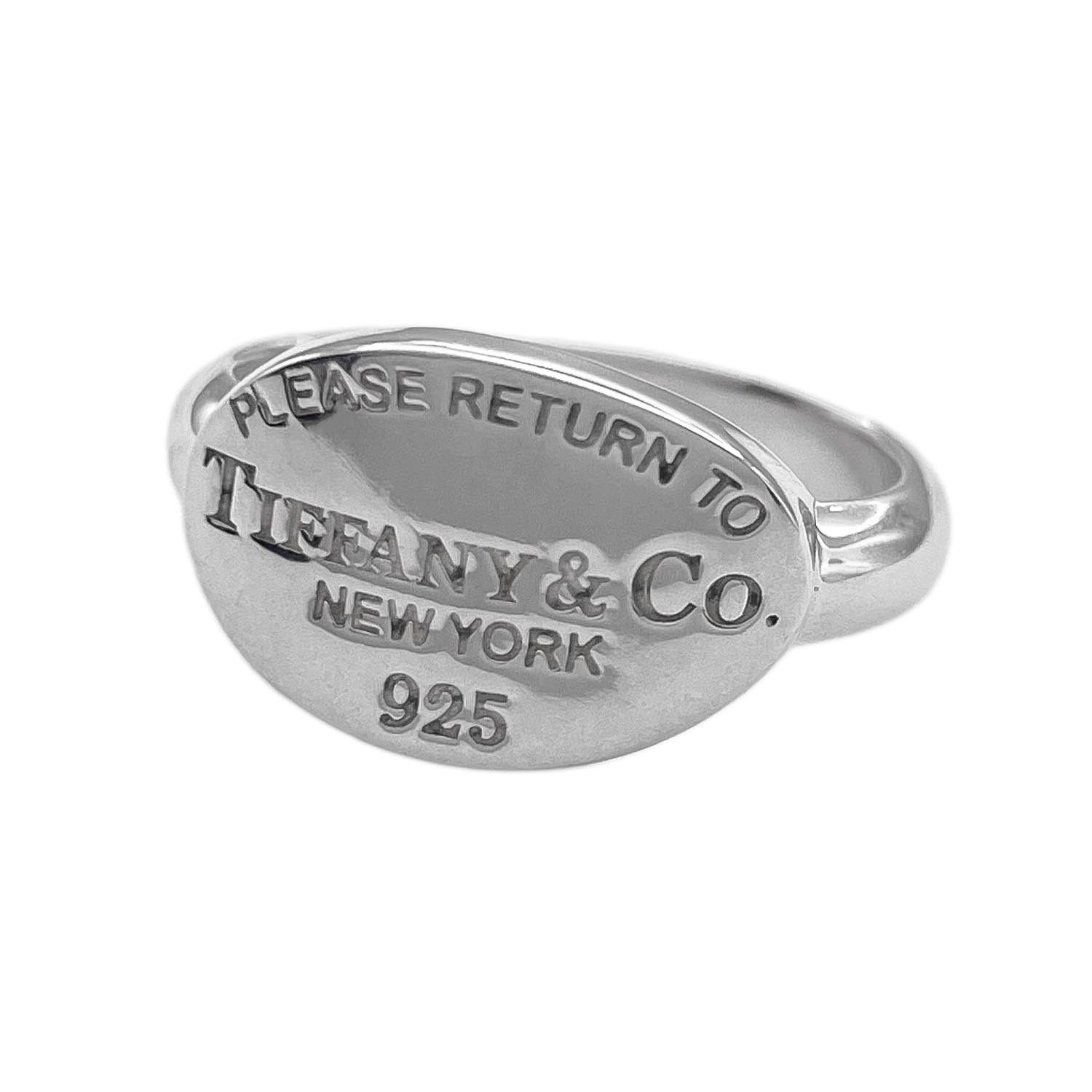 TIFFANY&Co. ティファニー リターントゥ オーバル リング・指輪 SV925