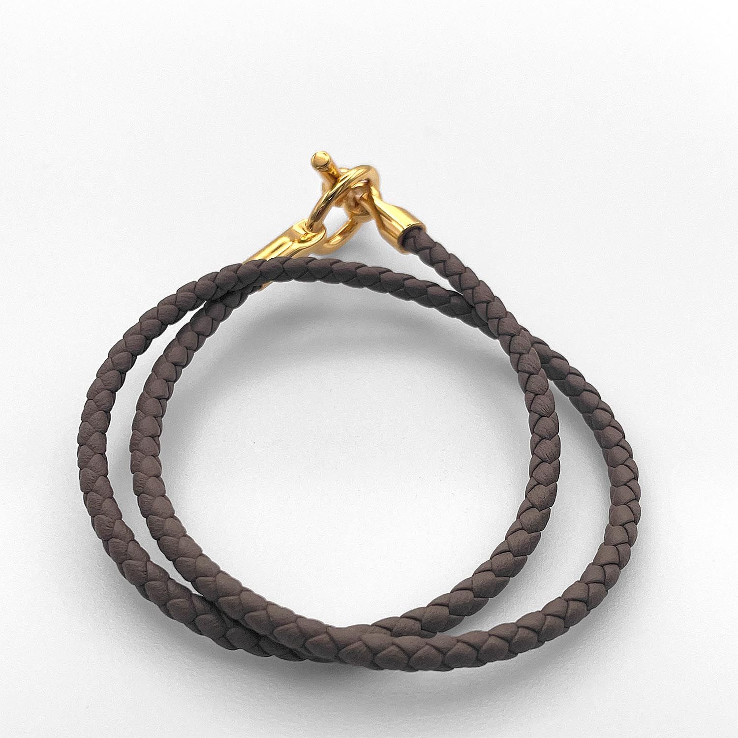 エルメス グレナン 2連 ブレスレット レザー 【中古】 HERMES エルメス 