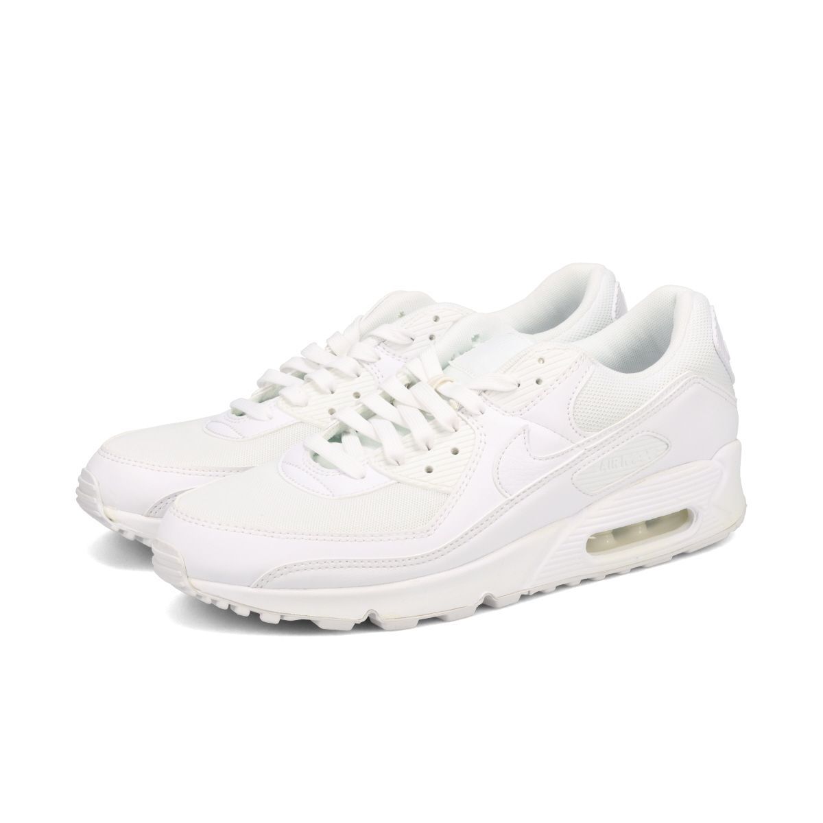 NIKE WMNS AIR MAX 90 WHITE/WHITE/WHITE US12-29.0cm - メルカリ