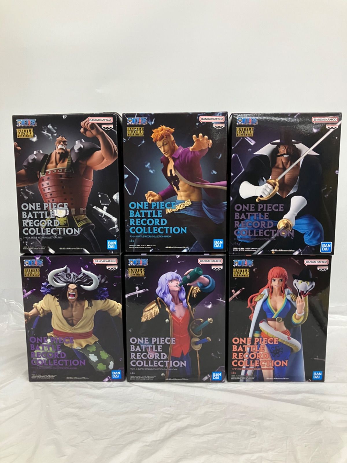 未開封 ワンピース ONE PIECE BATTLE RECORD COLLECTION 6種セット