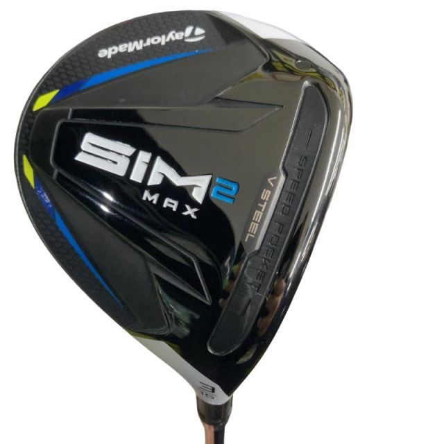 【中古】 テーラーメイド SIM2 MAX 3W USA フェアウェイウッド FW VENTUS BLUE 6(TM) FW (フレックスS) メンズ 男性用 右利き 右用 Cランク ゴルフクラブ