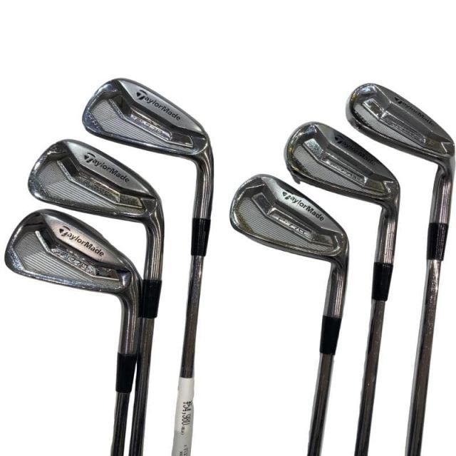 【中古】 テーラーメイド Taylor Made P・770 6S アイアンセット IR 純正特注シャフト (フレックスS) メンズ 男性用 右利き 右用 Cランク ゴルフクラブ
