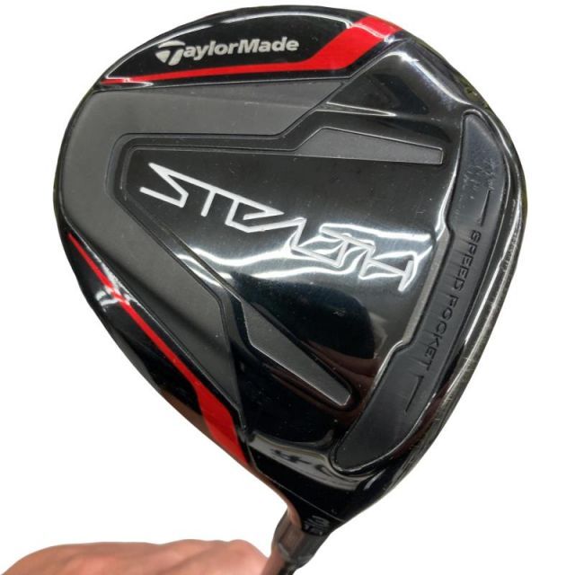 【中古】 テーラーメイド STEALTH 3W フェアウェイウッド FW TENSEI RED TM50(STEALTH FW) (フレックスS) メンズ 男性用 右利き 右用 Cランク ゴルフクラブ
