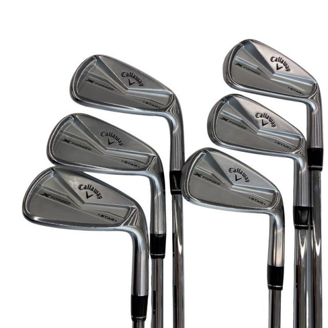 【中古】 キャロウェイ X FORGED STAR(2024) 6S アイアンセット IR NS PRO 950GH neo (フレックスS) メンズ 男性用 右利き 右用 Cランク ゴルフクラブ