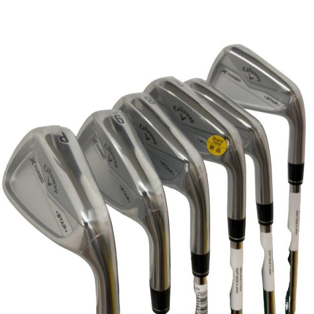 【中古】 キャロウェイ X FORGED STAR(2024) 6S アイアンセット IR NS PRO 950GH neo (フレックスS) メンズ 男性用 右利き 右用 Nランク ゴルフクラブ