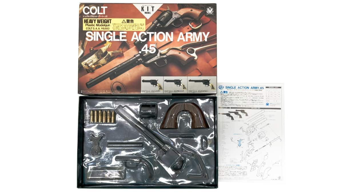 [HWS] コルト SAA.45 シビリアン HW 組立キット 発火モデルガン (未使用トイガン)