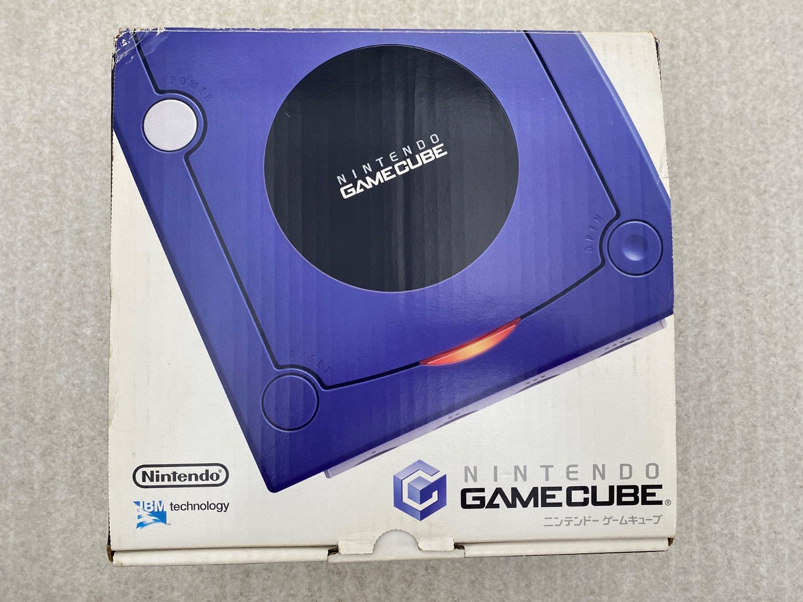 Nintendo ゲームキューブ　本体 バイオレット　動作品