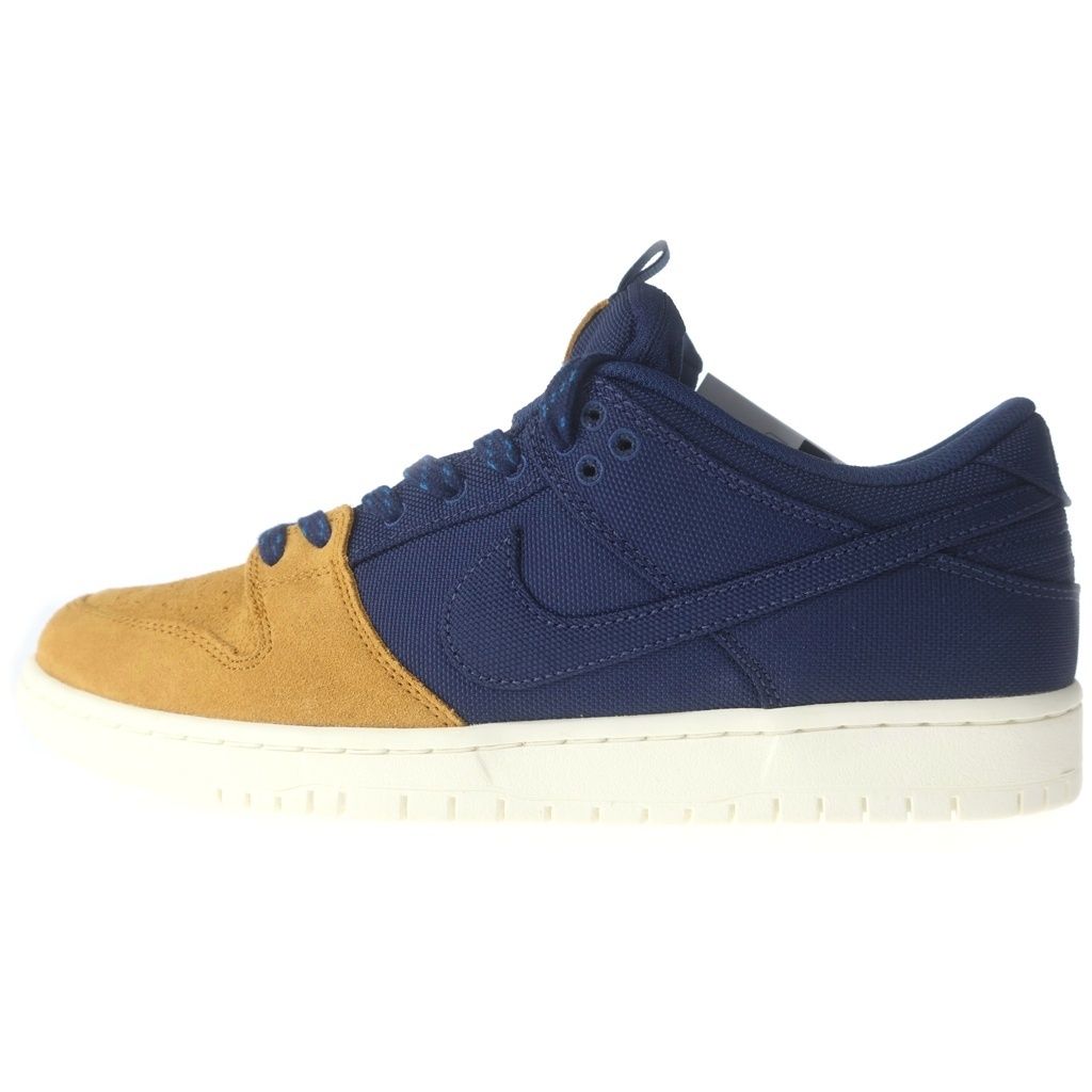 NIKE (ナイキ) Dunk Low Desert Ochre and Midnight Navy ダンク ローカットスニーカー シューズ ネイビー