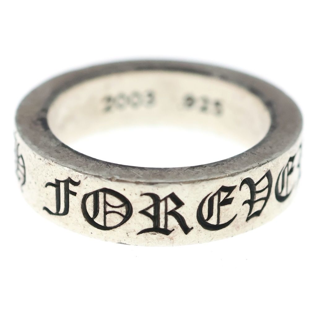 CHROME HEARTS (クロムハーツ) 6mm SPACER FOREVER 6mmスペーサーリング フォーエバーシルバーBCA337