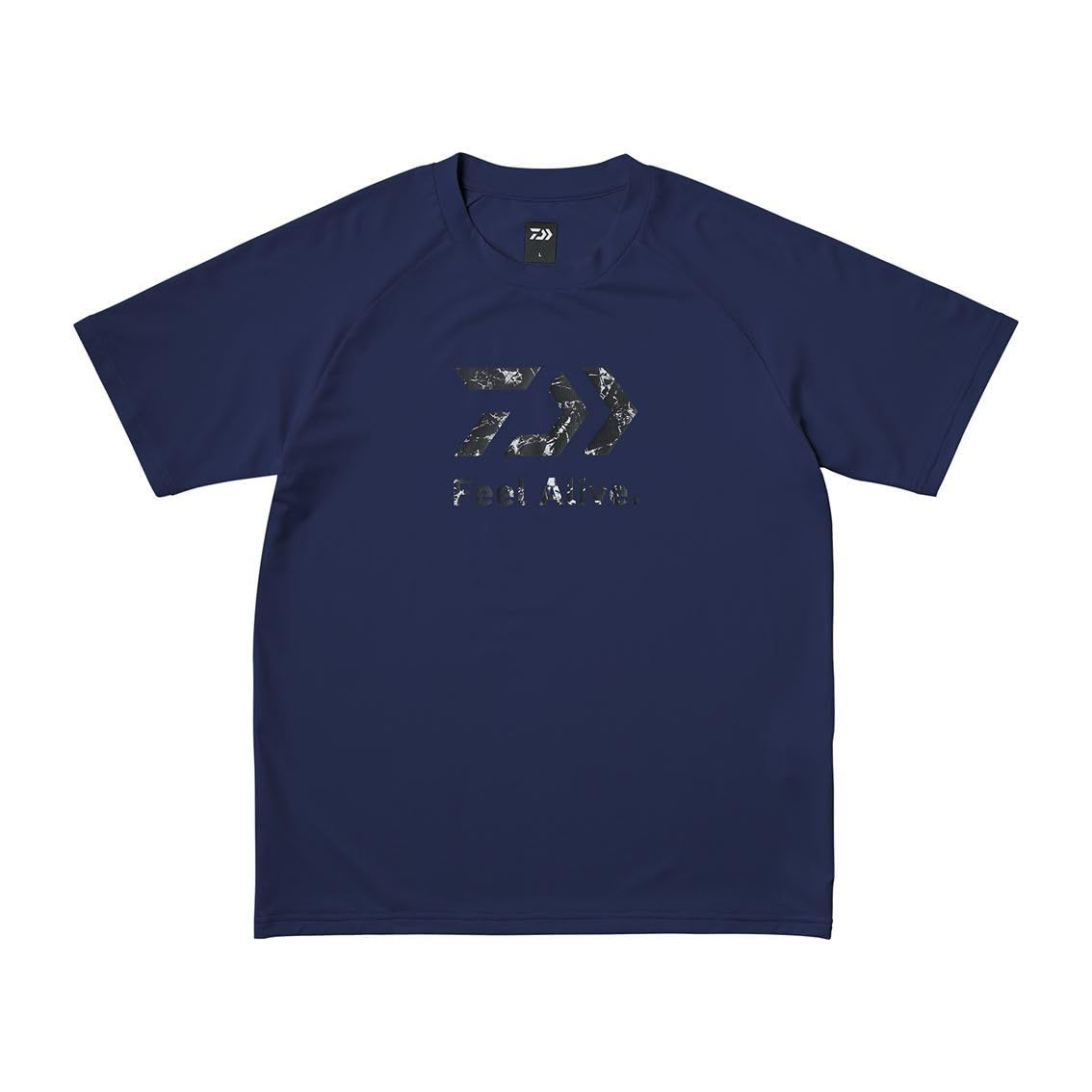 新品 [ダイワ] Feel Alive. ドライTシャツ DE-3925 グレープネイビー XL