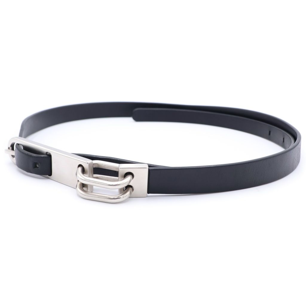 Rick Owens (リックオウエンス) TONGUE BELT タンベルト ブラック