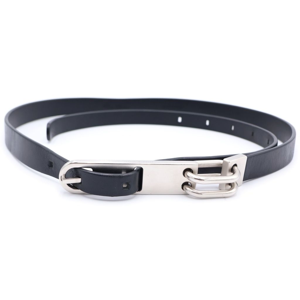 Rick Owens (リックオウエンス) TONGUE BELT タンベルト ブラック