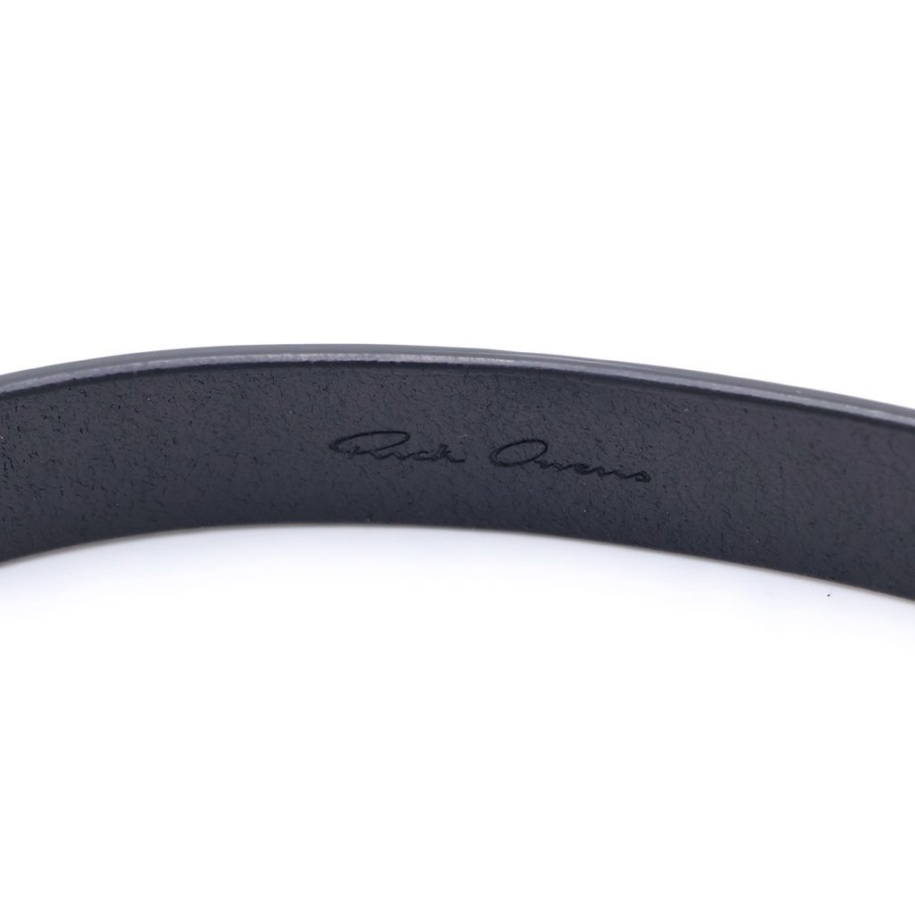 Rick Owens (リックオウエンス) TONGUE BELT タンベルト ブラック