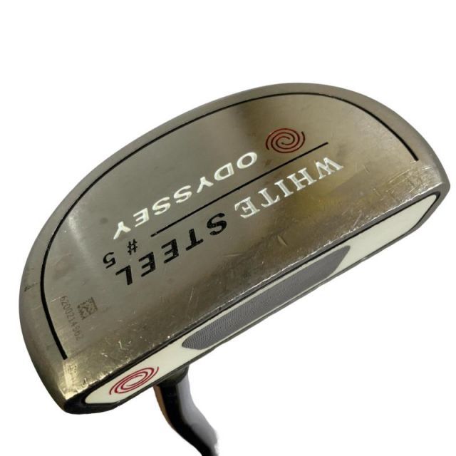 【中古】 オデッセイ WHITE STEEL #5 34インチ パター PT スチール (フレックスその他) メンズ 男性用 右利き 右用 Cランク ゴルフクラブ