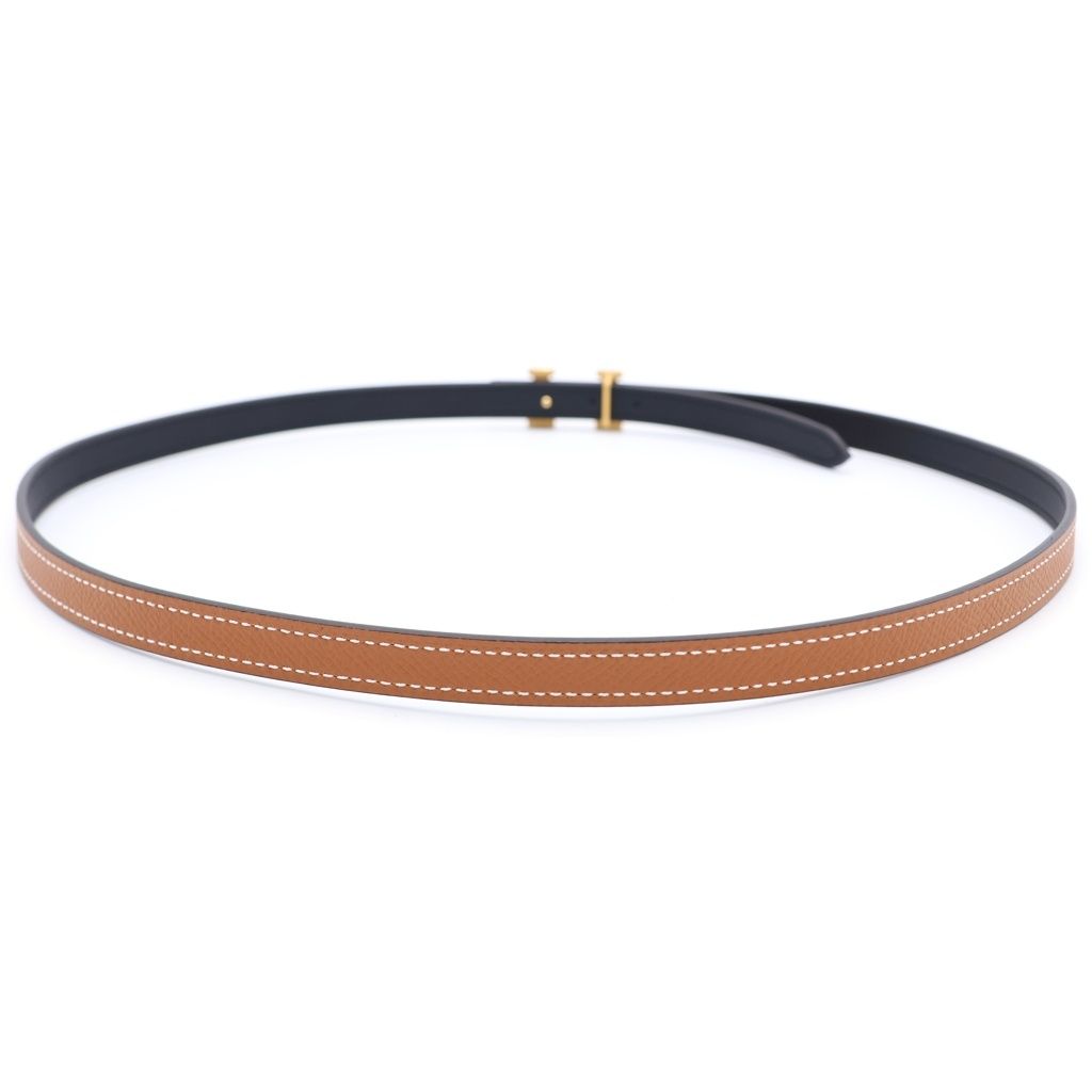 HERMES (エルメス) コンスタンスミニ リバーシブルベルト ブラック