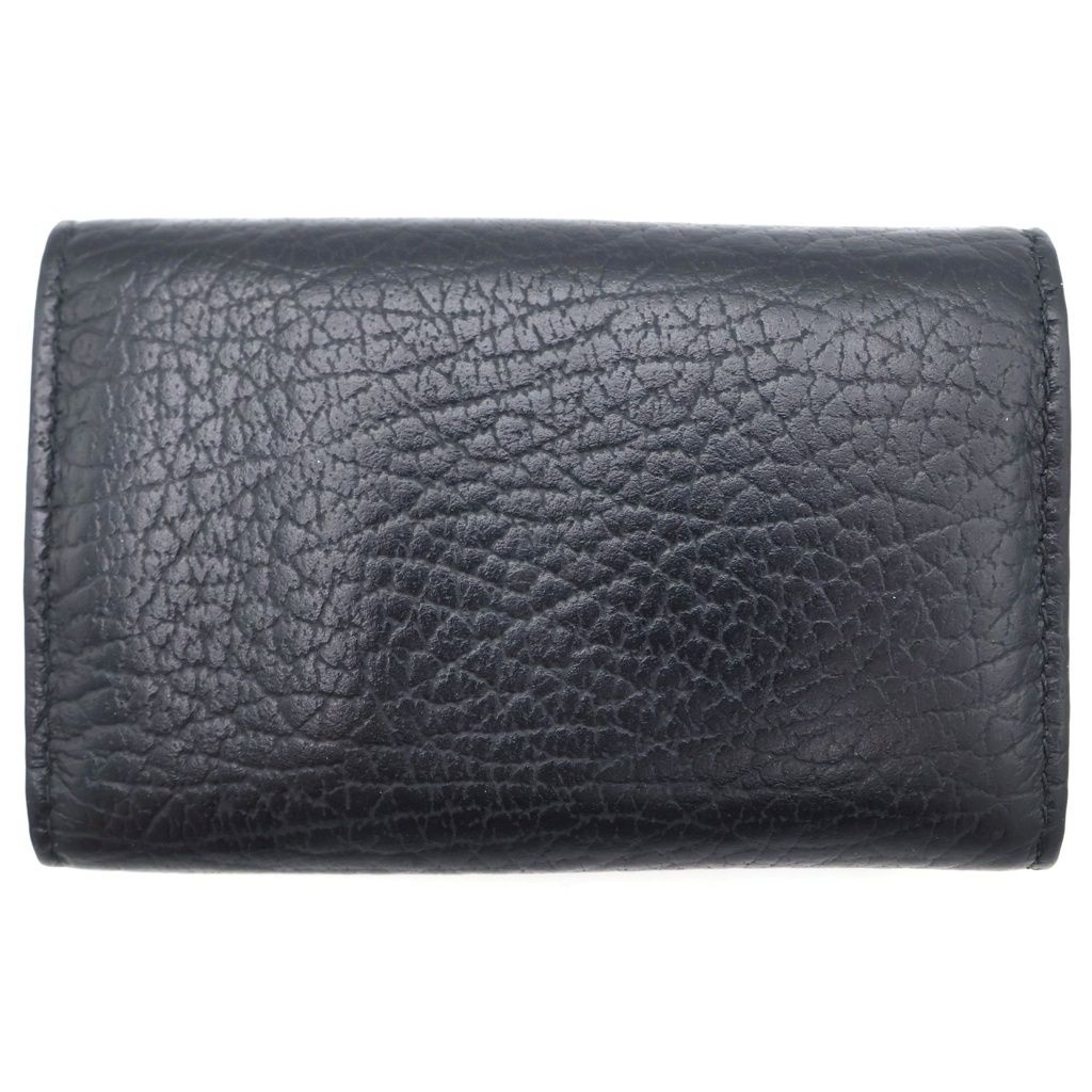 Maison Margiela (メゾンマルジェラ) 6連キーケース ブラック レザー